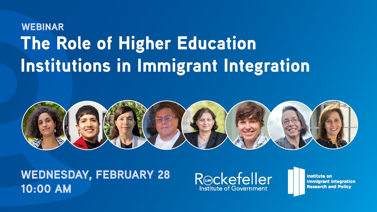 The Role of Higher Education Institutions in Immigrant Integration