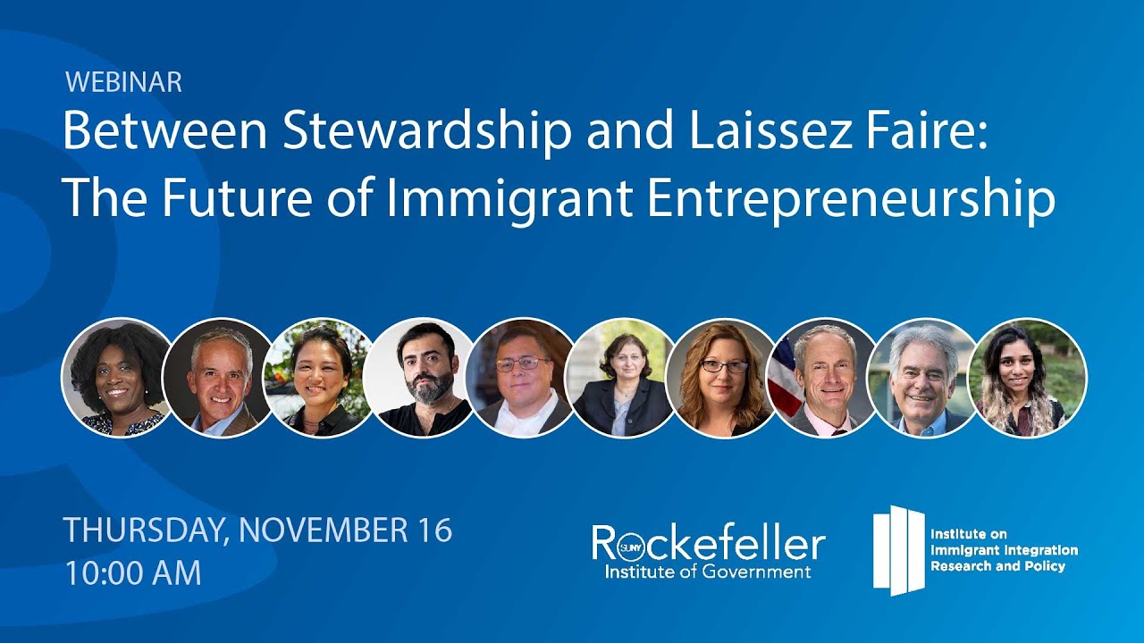 Between Stewardship and Laissez Faire: The Future of Immigrant Entrepreneurship