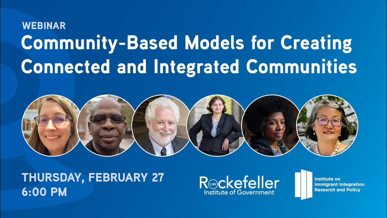 Community-Based Models for Creating Connected and Integrated Communities