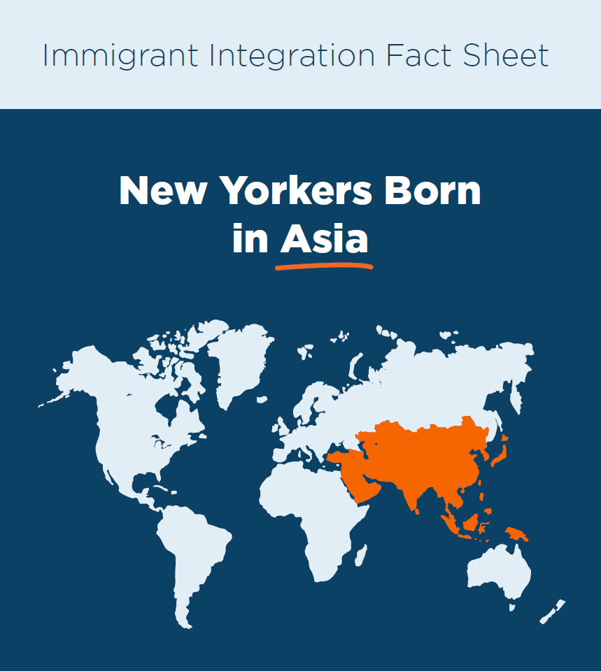 New Yorkers Born in Asia
